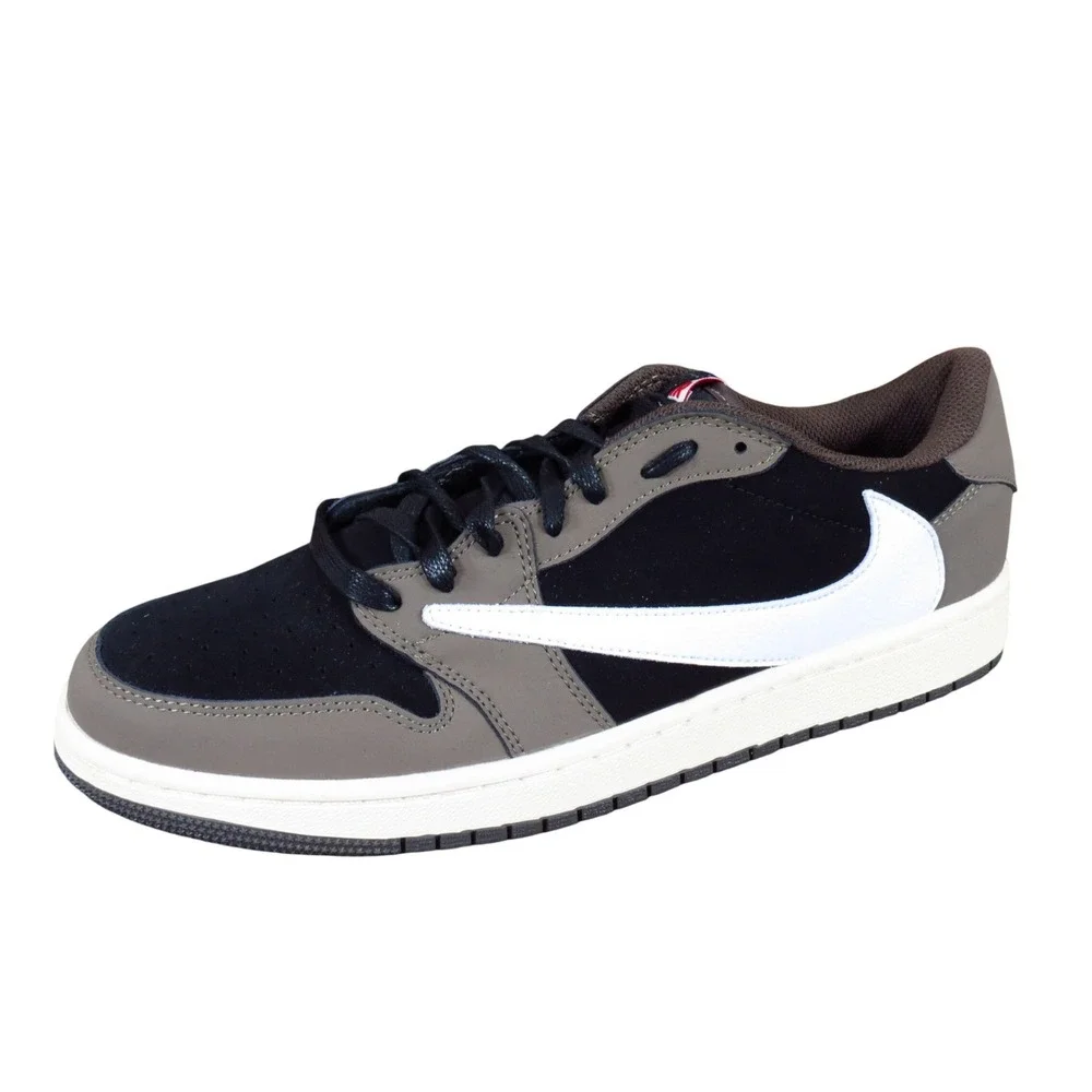 Jordan 1 Retro Low OG SP Travis Scott Mens Sneaker 11 Mocha CQ4277-001 Brown